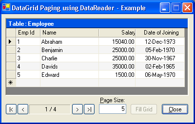Sample Image - DataGridPaging_DataReader.gif