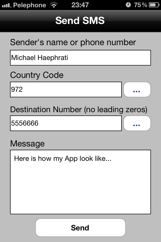 Developing an App that Sends SMS Messages CodeProject