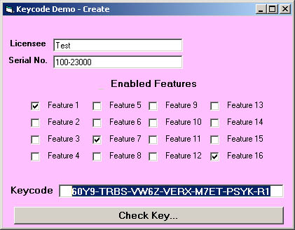 Generate And Validate A Software License Key