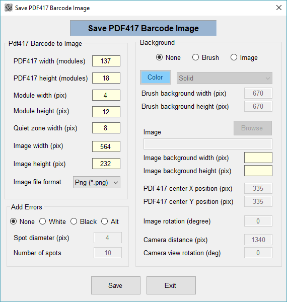 pdf417encoder pdf417encoder