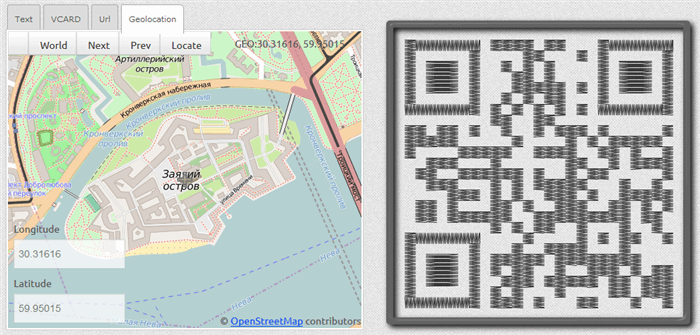 Download Qr Code Embroidery Dst File Creator Codeproject Yellowimages Mockups