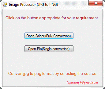Convert JPG to PNG Format (Bulk or Single) - CodeProject