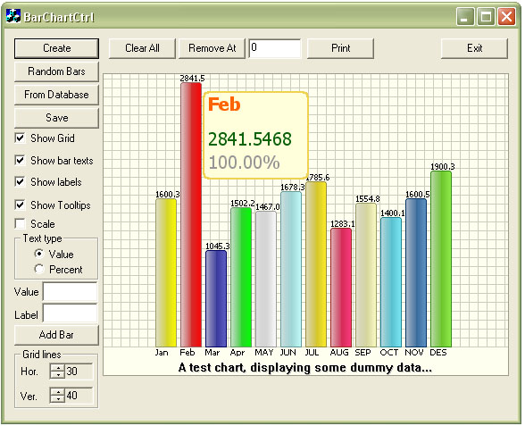 Draw Bar Chart In Java