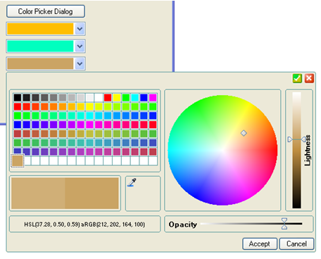 Using the Color Picker