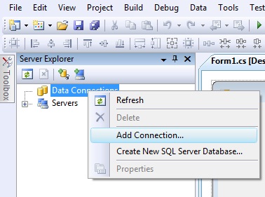 odbc connection sql server c#