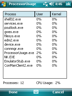 ProcessorUsage Demo