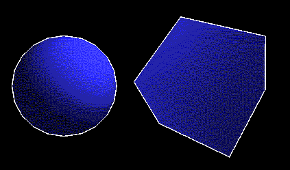 Outlining a 3D object - rendering in blue