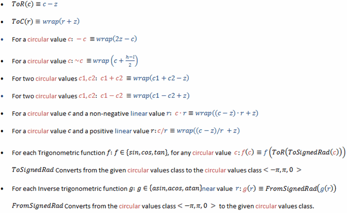 Circular Values Math And Statistics With C 11 Codeproject