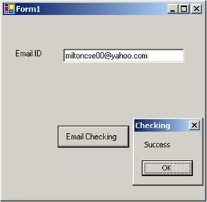 email id domain validation