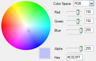 C Argb Color Chart