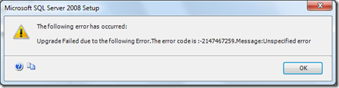 visual studio 2008 install problems