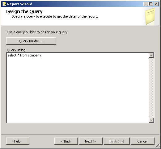 query builder