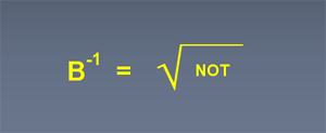 Square Root of NOT
