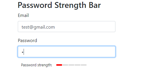 How To Check Password Strength Meter In Angular 8