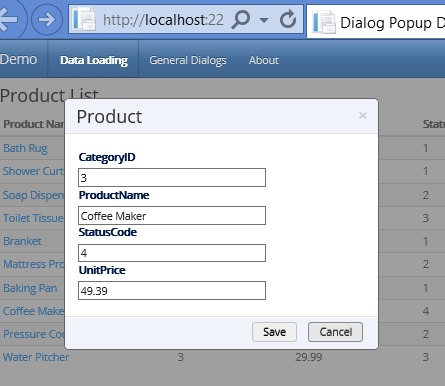 Dynamically Updatable and AJAX Data Enabled JQuery Web Page Dialogs -  CodeProject