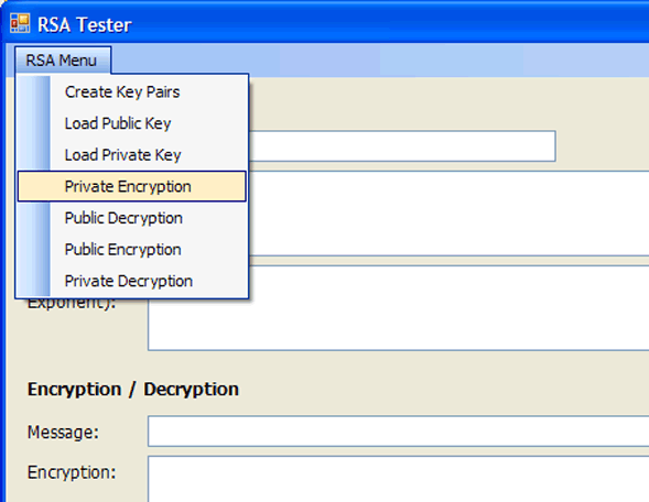 encryption key generate CodeProject Key Encryption RSA Private encryption key generate CodeProject Key Encryption RSA Private