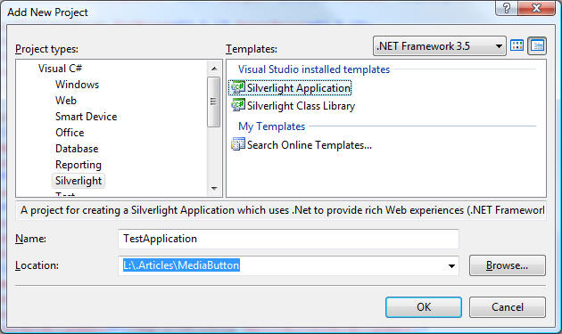 Adding Test Project