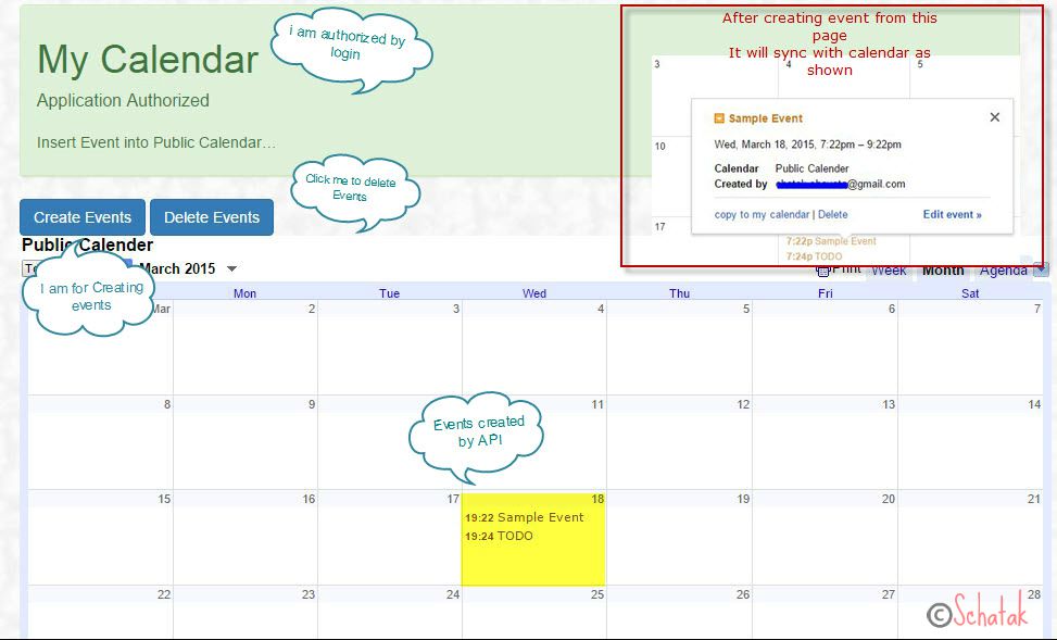 Google Calendar API with JavaScript CodeProject