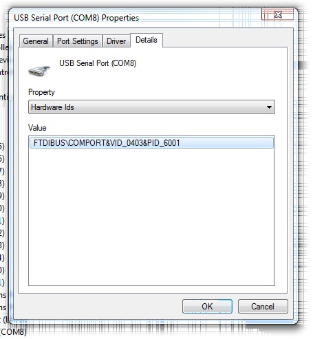 enhed musikalsk Ny mening Select a USB Serial Device via its VID/PID - CodeProject