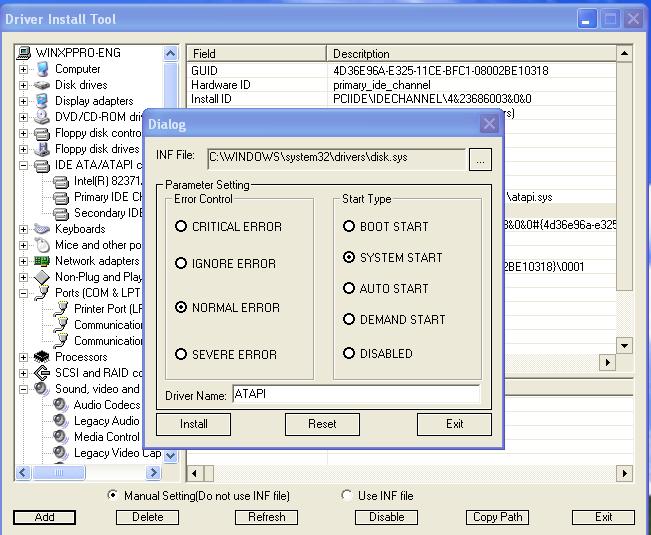 Sample screenshot
