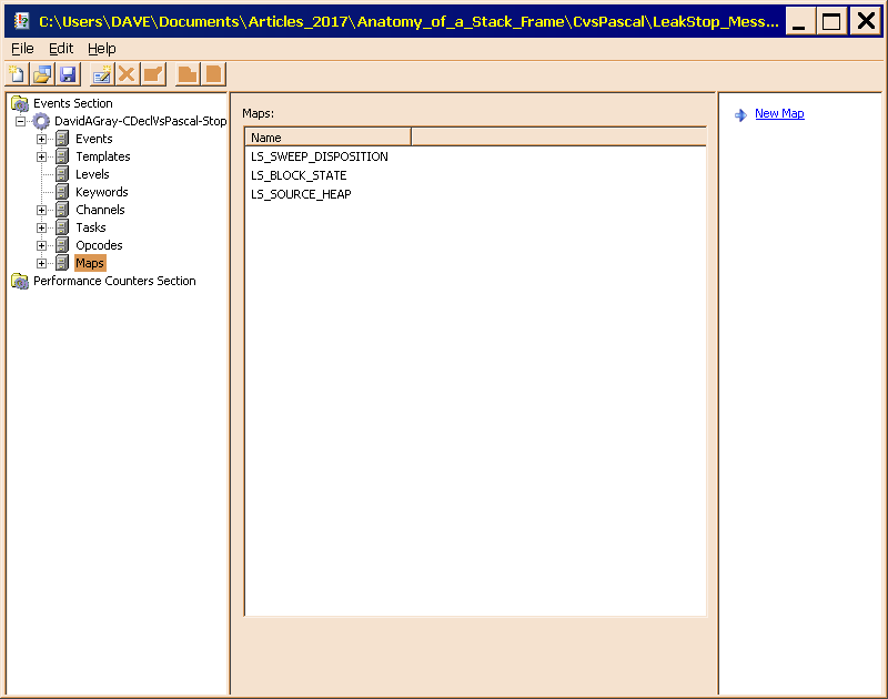 Figure 4 displays the completed map definitions.