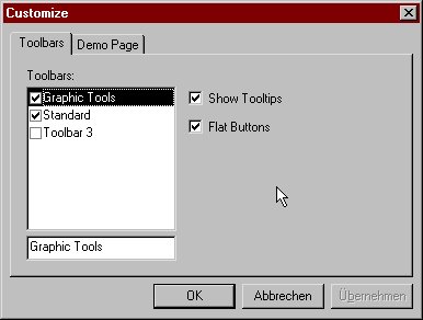 Toolbar Dialog
