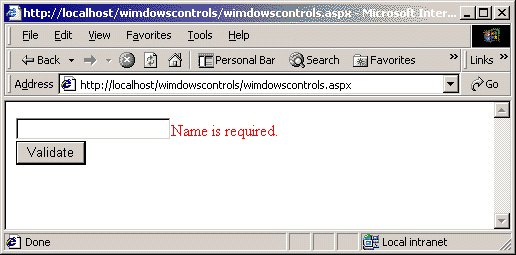Building An Asp.Net Custom Web Control: A Textbox And Validator In One -  Codeproject