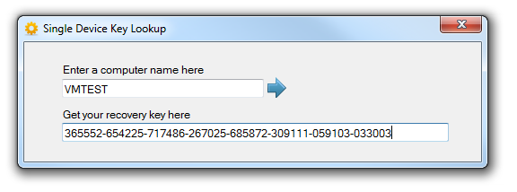 key generate bitlocker Keys Directory Recovery Extracting  Active from BitLocker  CodeProject