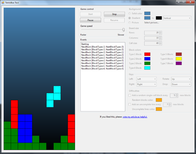 Java Game Programming - Tetris