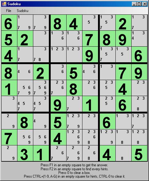 Creating A Sudoku Game Codeproject