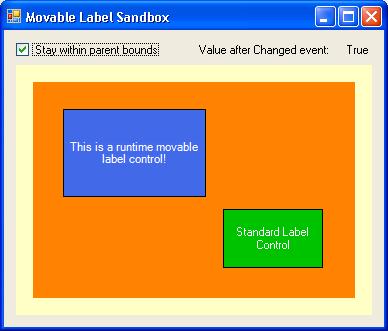 Control testing sandbox screenshot