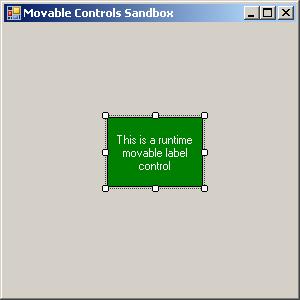 Sandbox application screenshot