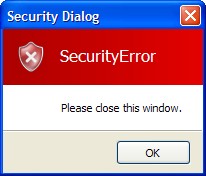 Sample security VDialog