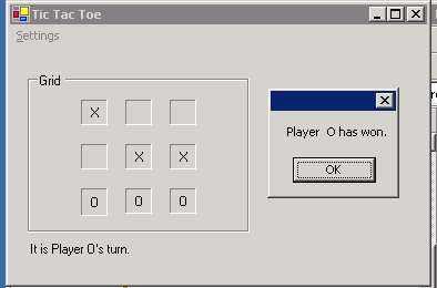 Tic Tac Toe Game in C# Free Source Code