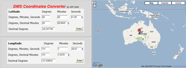 Dms Coordinates Map | vlr.eng.br