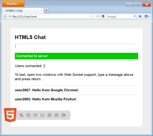 Chat Html