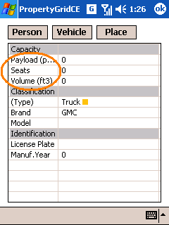 Vehicle Properties