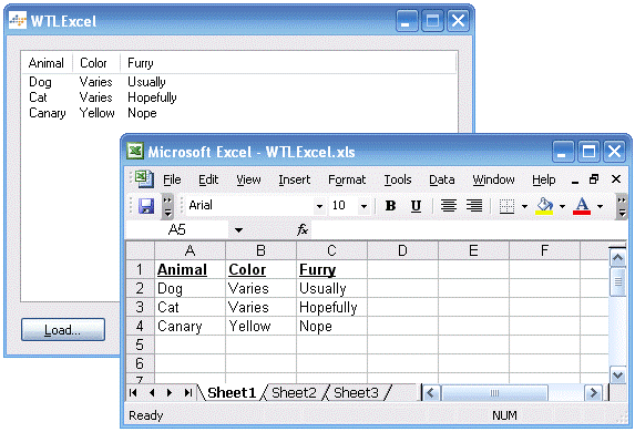 WTL Excel