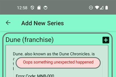 .NET MAUI Standard Error Popup Pattern