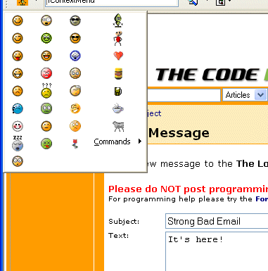  [Emoticon menu - 17K] 