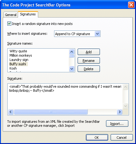  [Signatures options page - 50K] 