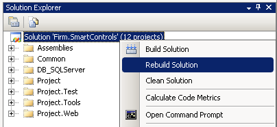 Rebuild Solution