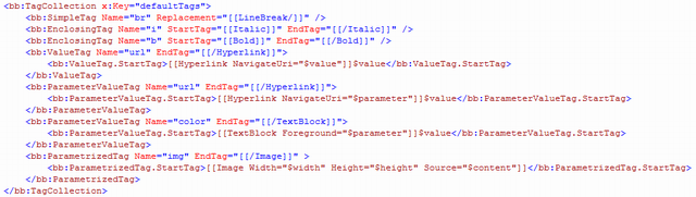 BBCode definition - Click to enlarge
