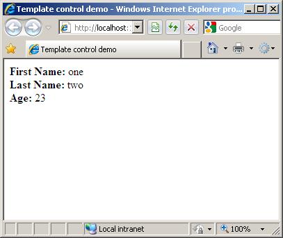 templated user control article image